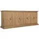 Timberline Light Brown 91" Entertainment Credenza