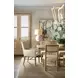 Driftwood Light Brown and Beige Upholstered Side Chair
