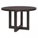Driftwood Black 48" Round Dining Table