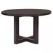 Driftwood Black 48" Round Dining Table