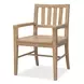 Driftwood Light Brown Arm Chair Set of 2
