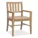 Driftwood Light Brown Arm Chair Set of 2