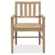 Driftwood Light Brown 48" Round Dining Room Set