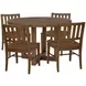 Timberline Medium Brown 48" Round Dining Room Set