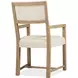 Timberline Beige Upholstered Arm Chair