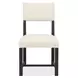 Timberline Black and Beige Upholstered Side Chair