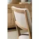 Driftwood Light Brown and Beige Upholstered Side Chair