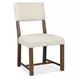 Timberline Medium Brown and Beige Upholstered Side Chair
