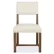 Timberline Medium Brown and Beige Upholstered Side Chair