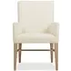 Timberline Beige and Light Brown Upholstered Arm Chair