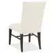 Driftwood Beige and Black Upholstered Side Chair