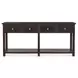Timberline Black 48" Round Dining Room Set