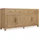 Driftwood Light Brown 48" Round Dining Room Set