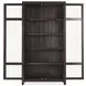 Timberline Black 2 Glass Door Display Cabinet