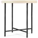 Timberline Beige And Gray Large Round Side Table