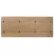 Timberline Light Brown 82" Flip Top Console Table