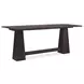 Timberline Black 82" Flip Top Console Table
