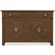 Timberline Medium Brown 1 Drawer Hall Chest