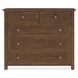 Driftwood Medium Brown Panel Bedroom Set