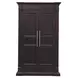 Timberline Black 2 Door Wardrobe