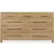 Driftwood Light Brown Panel Bedroom Set