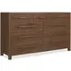Timberline Brown Upholstered Panel Bedroom Set