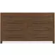 Driftwood Brown Upholstered Panel Bedroom Set