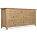 Driftwood Light Brown Panel Bedroom Set
