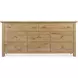 Driftwood Light Brown Panel Bedroom Set