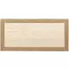 Driftwood Light Brown 1 Drawer Nightstand with Stone Top