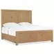 Driftwood Light Brown Panel Bedroom Set