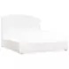 Driftwood Beige Upholstered King Panel Bed