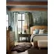 Driftwood Brown Upholstered California King Panel Bed