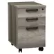 Riverbend Creek Graystone 2 Piece Desk Set with USB Charging