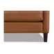 Yorwick Cognac Leather Upholstered Accent Chair