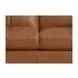 Yorwick Cognac Leather 57" Loveseat