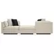 Fusion Beige 3 Piece Modular Sectional with Pillows