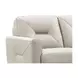 Elowen Vanilla Leather 57" Loveseat