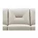 Elowen Vanilla Leather 80" Sofa