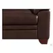 Ironvale Chestnut Leather Upholstered Accent Chair