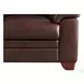 Ironvale Chestnut Leather 84" Sofa