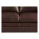 Ironvale Chestnut Leather 84" Sofa