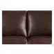 Ironvale Chestnut Leather 84" Sofa