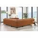 Isla Cognac Leather Modular Sectional