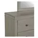 Newbury Sanctuary White 9 Drawer Dresser and Rectangular Mirror