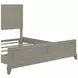 Newbury Sanctuary White California King Panel Bed