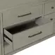 Newbury Sanctuary White 9 Drawer Dresser