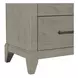 Newbury Sanctuary White 2 Drawer Nightstand with USB Charging