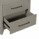 Newbury Sanctuary White 2 Drawer Nightstand with USB Charging