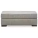 Jasmine Grove Fossil Upholstered Rectangular Ottoman